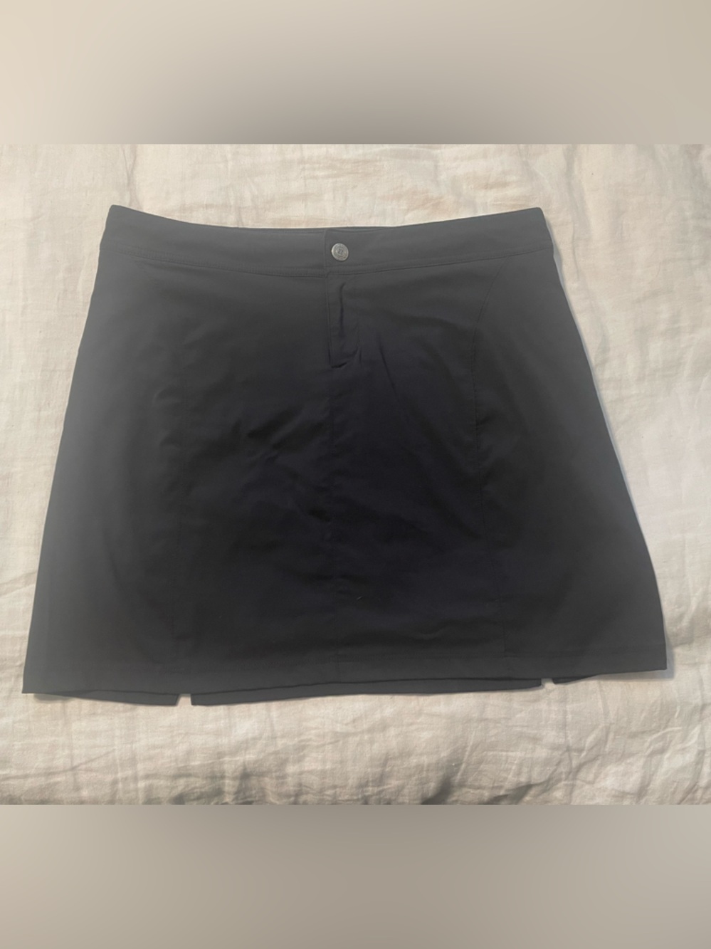 Columbia Black Active Skort with Interior Drawstring Sz 10
